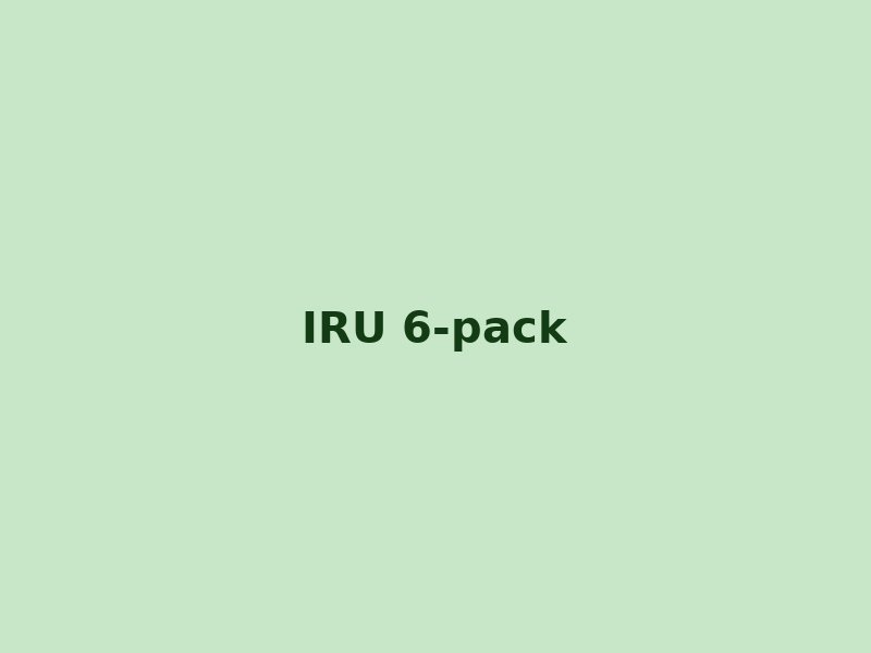 IRU Antiseptic Soap - 6 pack